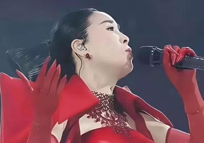 那英演唱会内场票炒上万，有人听半场就退了。58岁全开麦唱30多首稳如CD，可造型