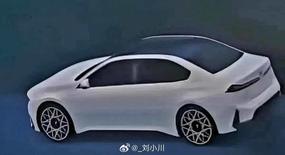 全新一代宝马i3曝光照图1和图2为全新一代宝马i3曝光照，图3和图4为新车渲染