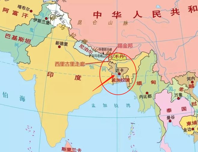 最近，孟加拉国的实际领导人尤努斯提出了许多有趣的建议：1.制定区域一体化经