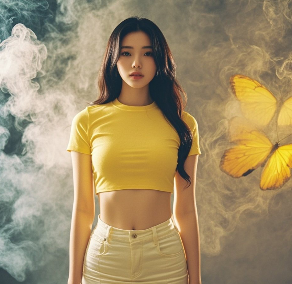 健康美女活力四射，紧身装扮更显自信美