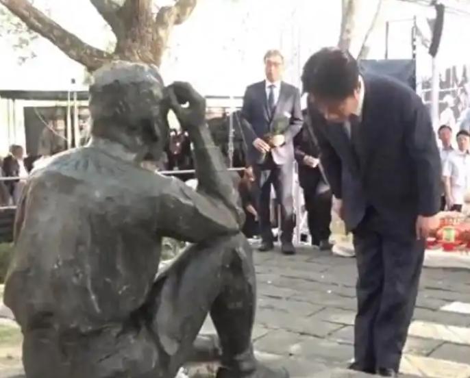 [玫瑰]赖清德的媚日姿态已经卑微到骨子里，跪拜殖民侵略者的操作着实让人瞠目结舌