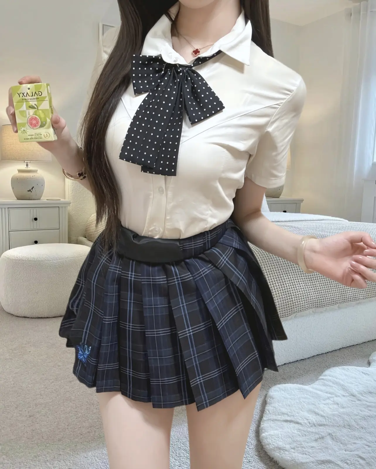 jk 甜美学院风 ootd穿搭甜美风