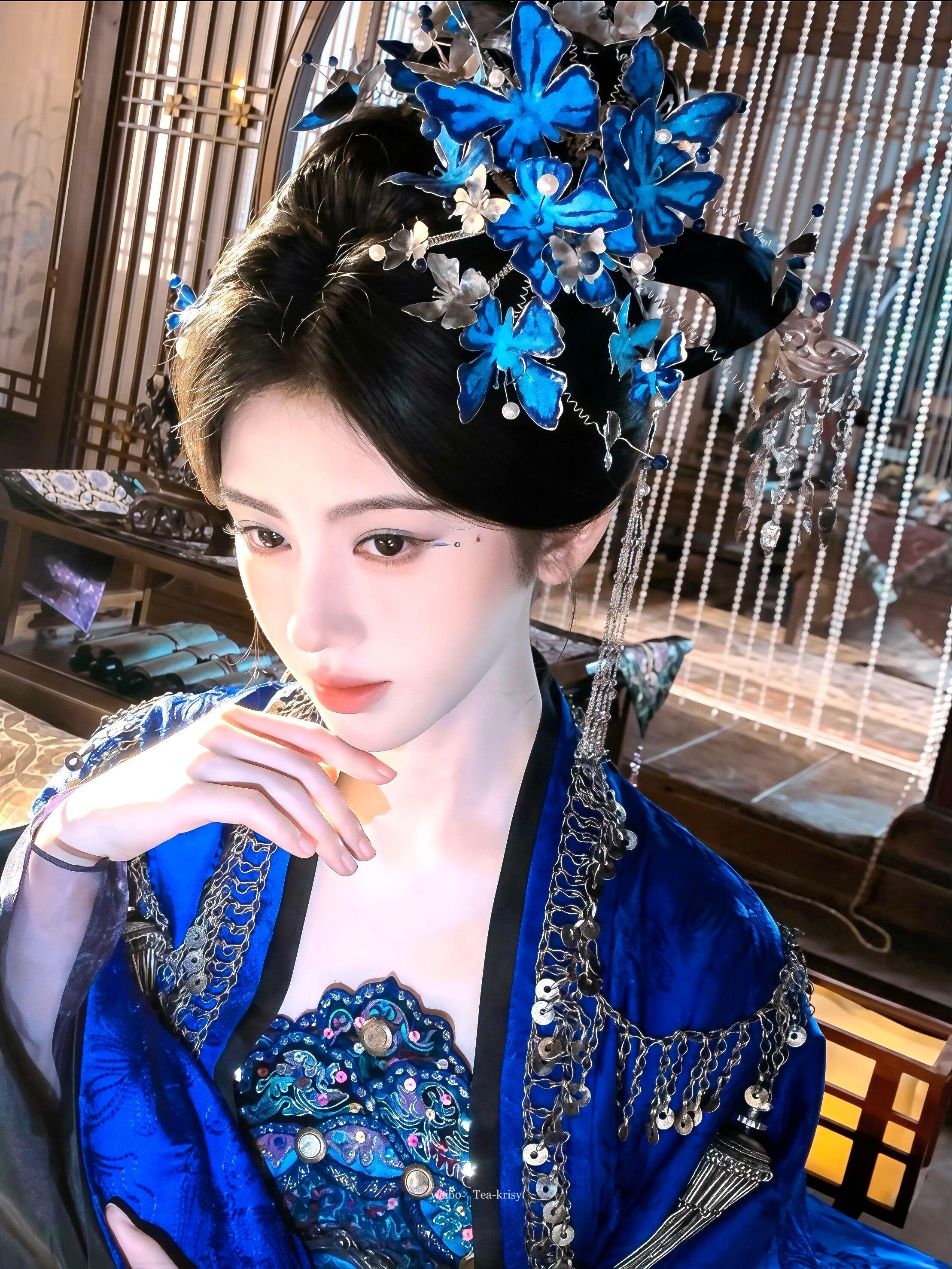 𝐖𝐚𝐥𝐥𝐩𝐚𝐩𝐞𝐫｜鞠婧祎全屏壁纸𐙚🎞˙⋆.🍂˚