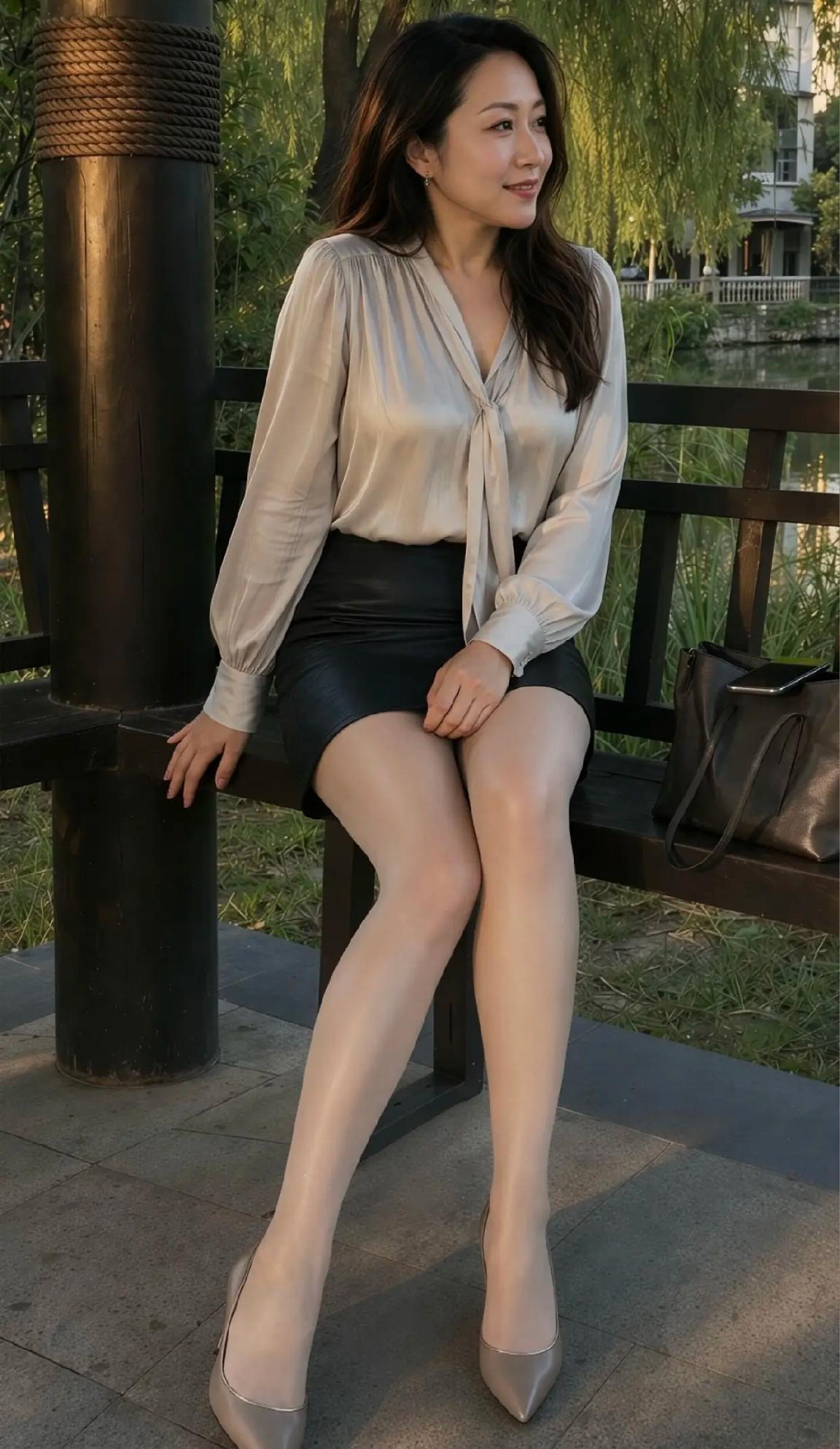 出差，穿这套领导会满意吧，好看吗？