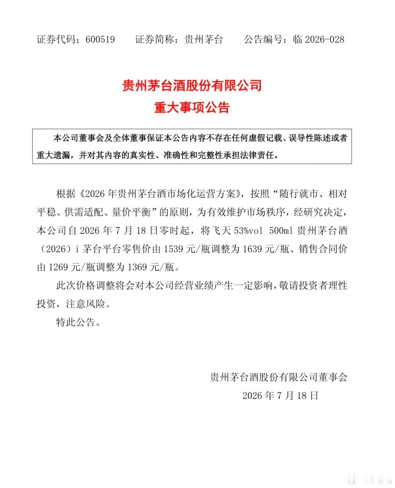 不是早说了“白酒没人喝了！”，还敢涨价？