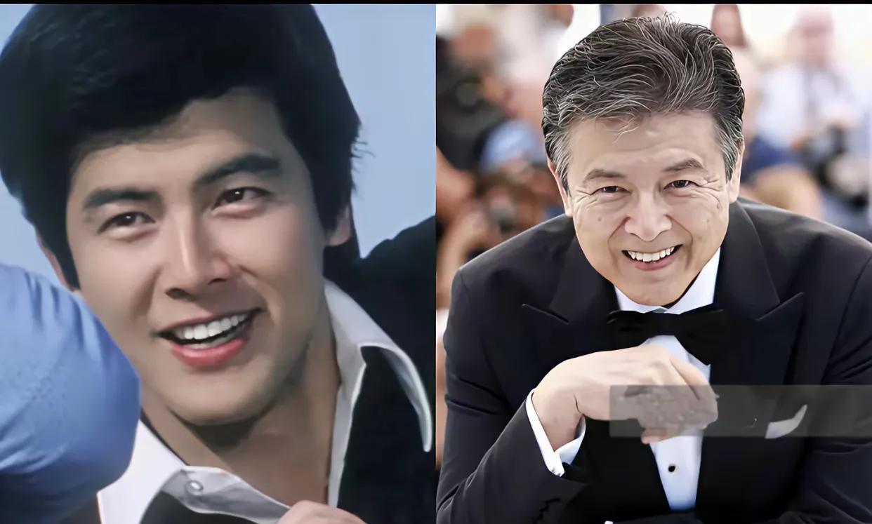 从年轻帅到老更难的是老了还有这么一头浓密的头发真让人羡慕