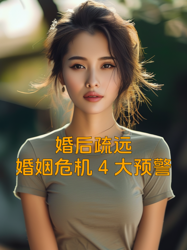 婚后疏远，婚姻危机4大预警