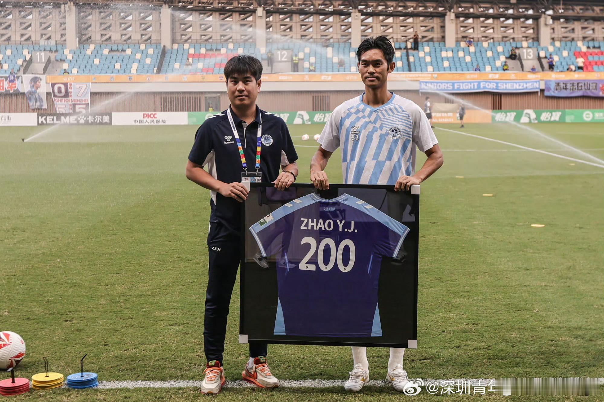 赵英杰，苏缘杰，职业生涯200场达成。​​​