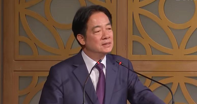 赖清德再叫嚣：“台湾不是中国一部分”赖清德今晚（24）在桃园发表所谓“团结十讲