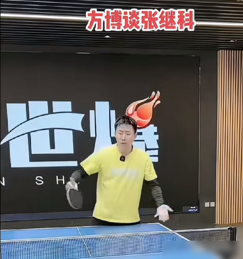 方博一句话，直接点炸了乒乓球圈。他说真正把反手拧拉带成主流得分手段的，是张继科，不是王皓。这话一出，