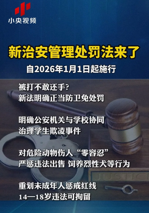 新治安法规规定：被打还手是“互殴”已经成为历史！被打还手是正当防卫免除处罚，这些