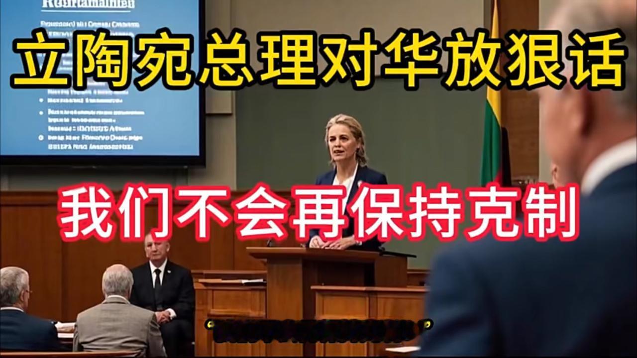立陶宛总理对华放狠话，立陶宛的“善意”，长期没有得到中方回应，我们不会再继续克制