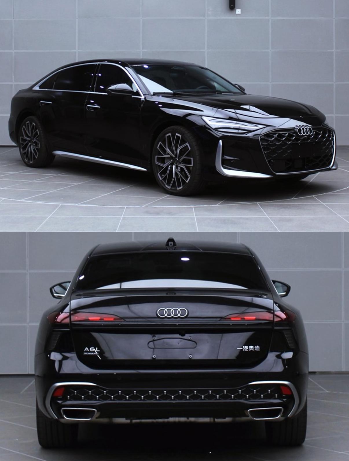 全新国产奥迪A6L依旧保留了3.0T车型270千瓦3.0T+新款48V系统支持纯