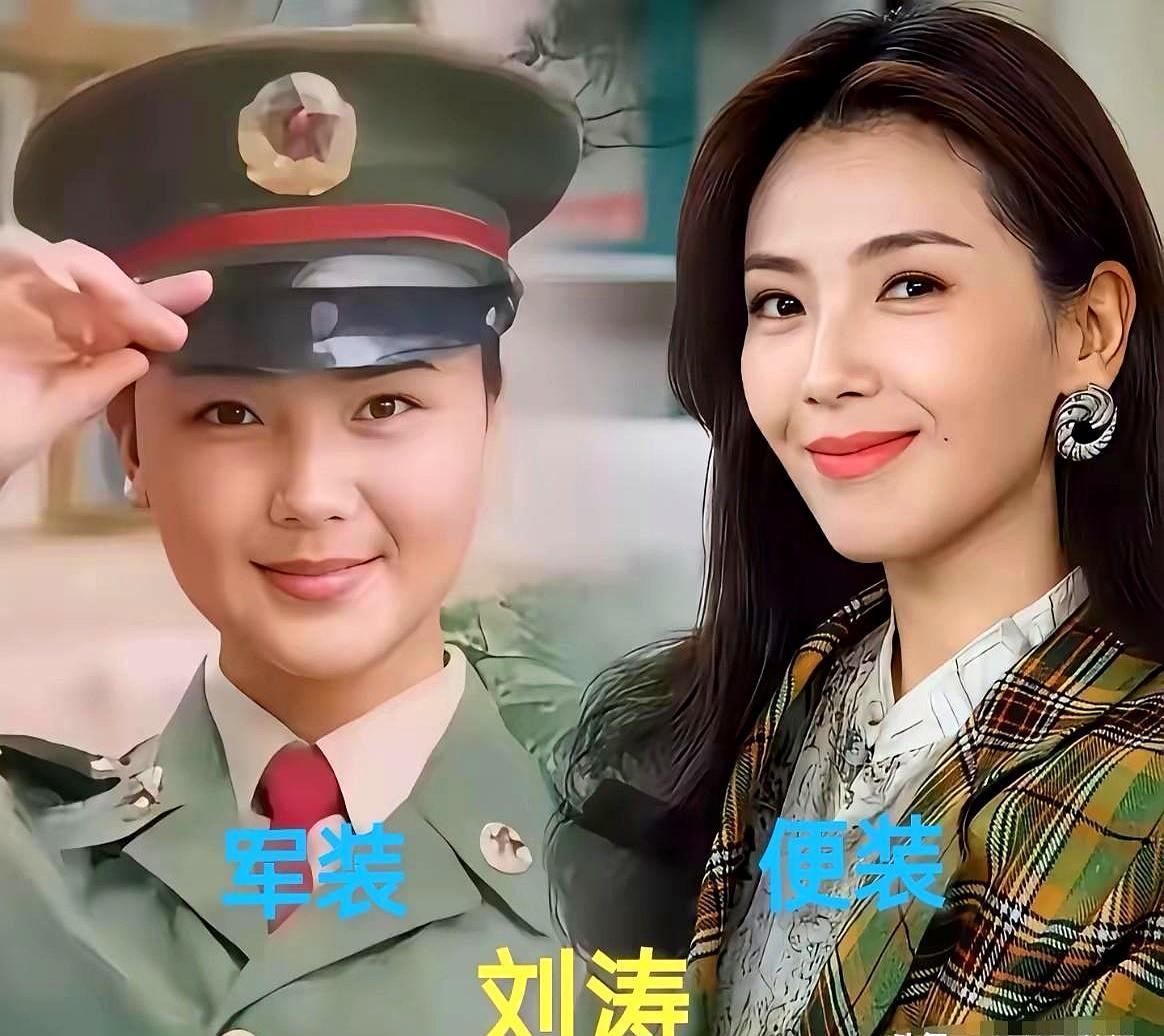 女明星穿军装，说白了就是“反差杀”。平时红毯上扭腰摆胯，一换迷彩立刻站得笔