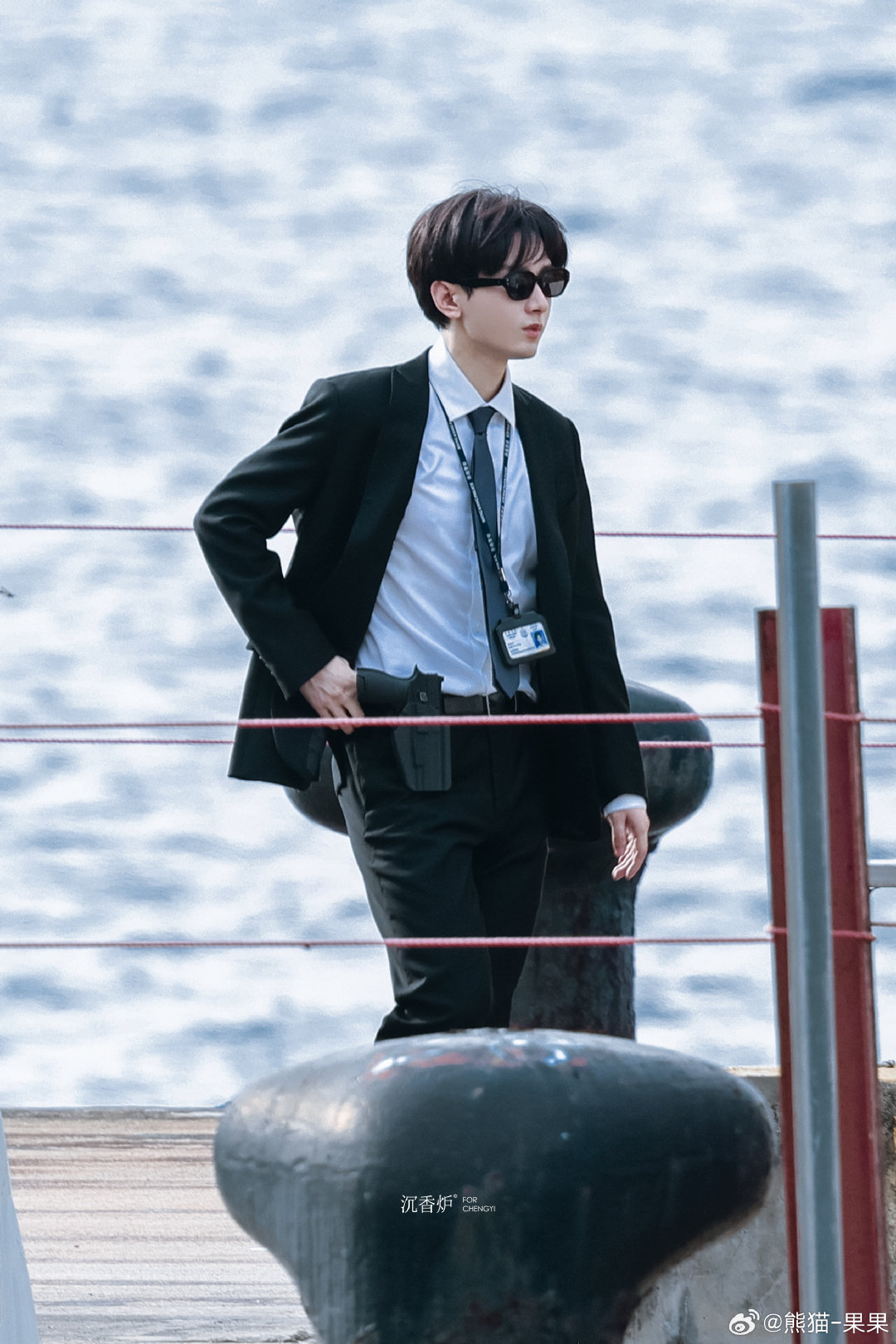 #成毅##成毅林sir举枪造型#林sir​