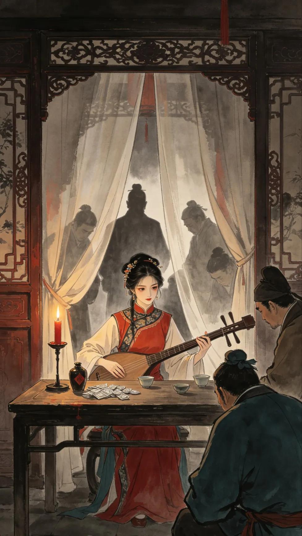 绝没有说女人是祸水的意思，但读着《金瓶梅》，刚好又刷了电影《罗生门》，结合在一起