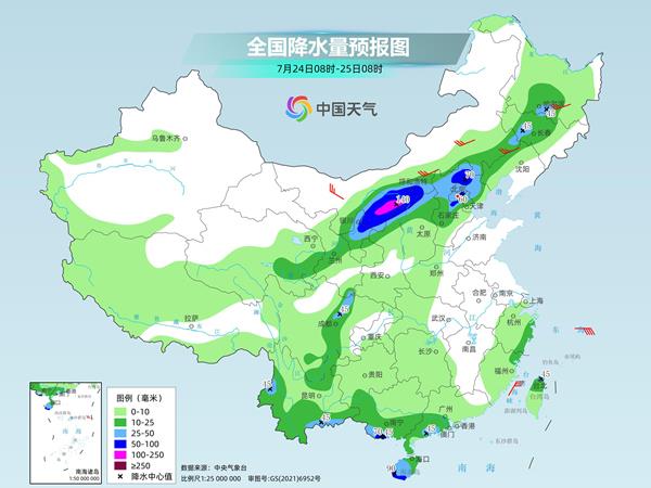 新一轮降雨将影响北方, 中东部高温再度增多