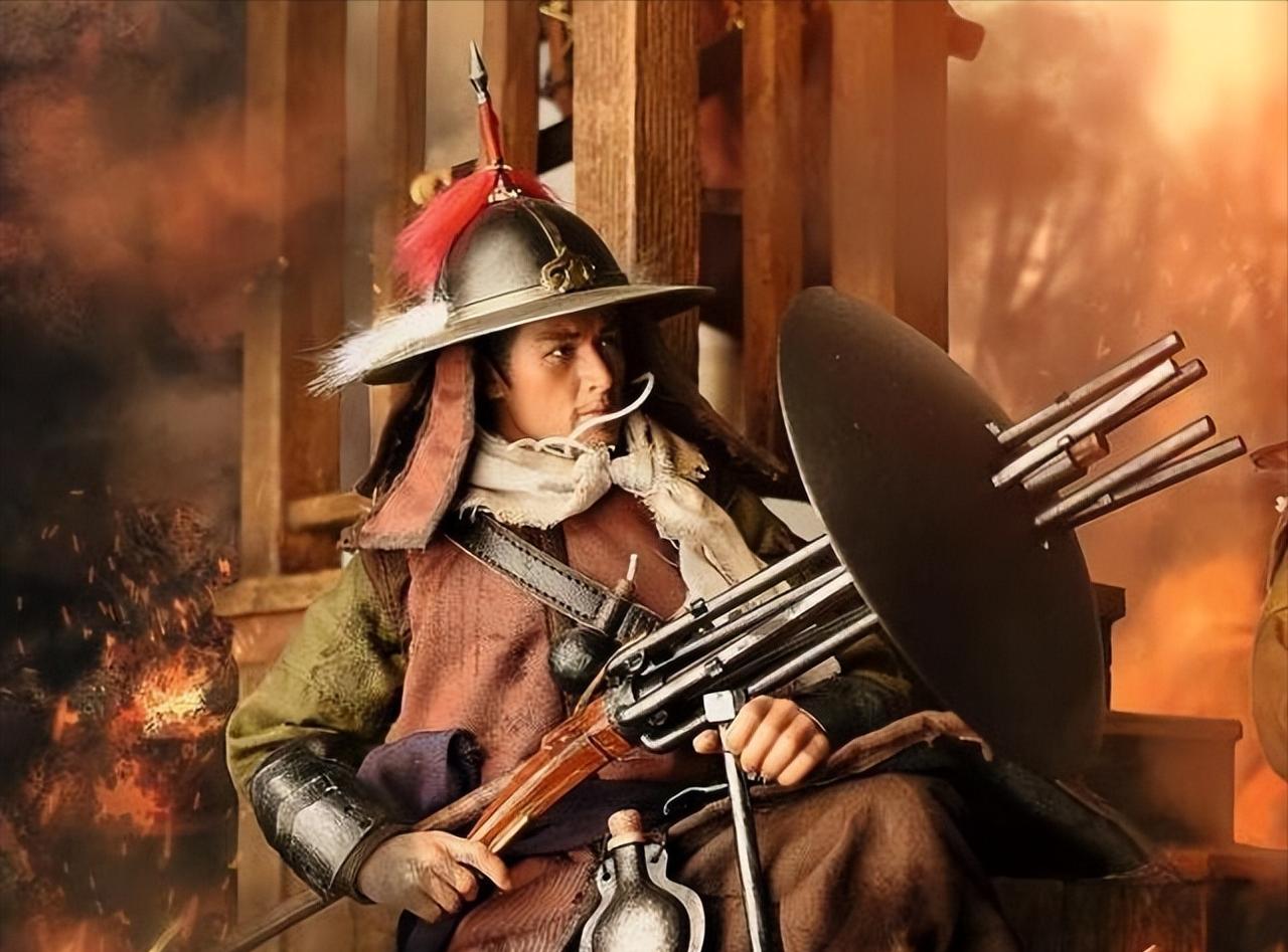 万历二十六年（1598年），赵士祯给皇帝献上“迅雷铳”，经过改进后可以连发四十弹