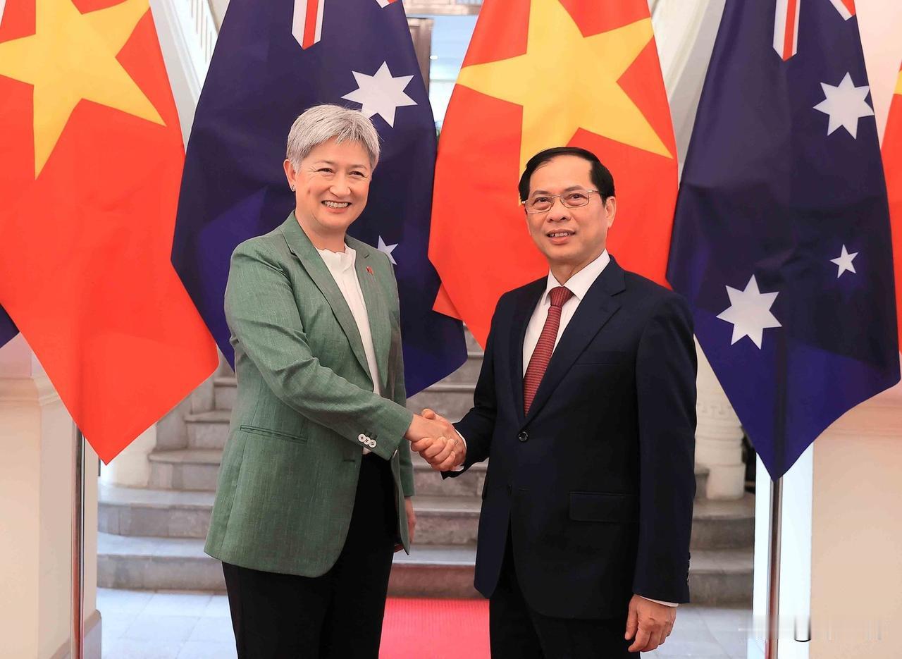 8月9日，越南领导人率十多名高官访问澳大利亚，本是一场隆重的国事访问。澳方铺红毯