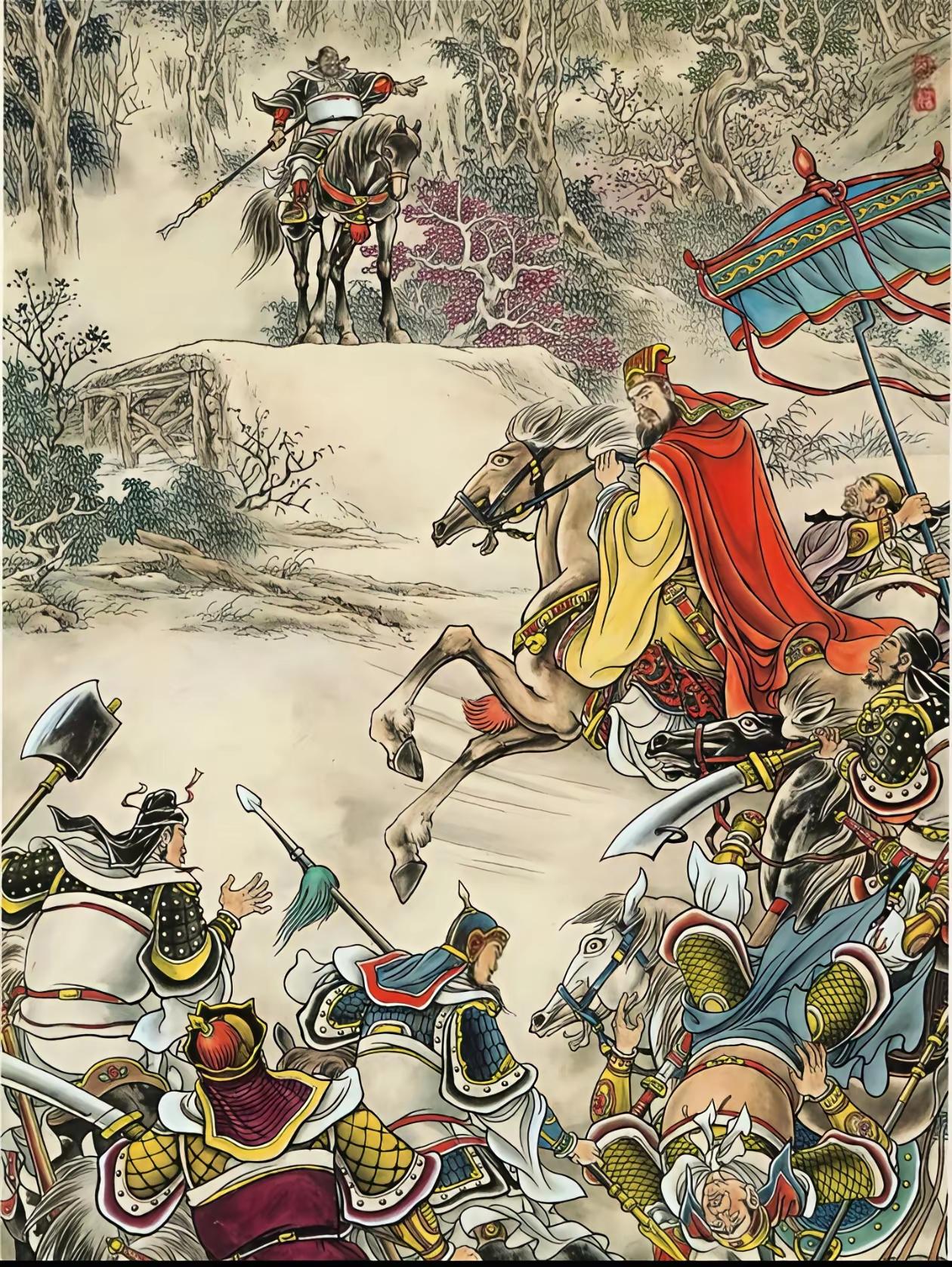 这是四大名著的那一段