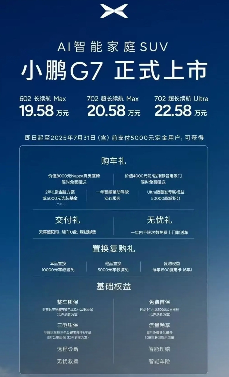 小鹏G6、G7、P7+都没有四驱还有MONAM03也是没有四驱（前驱）我觉