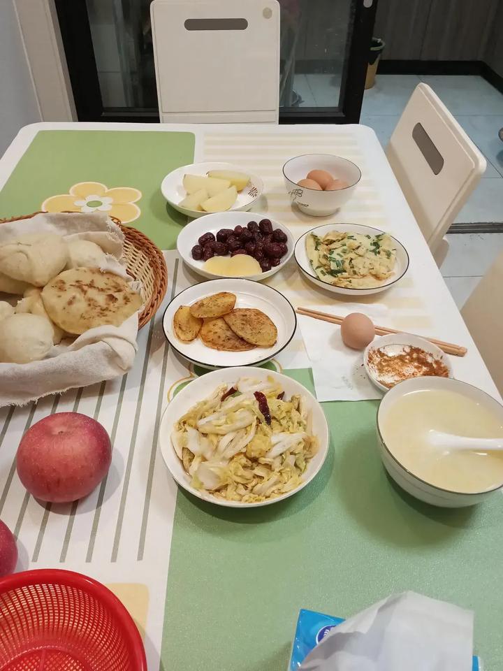 在家随拍早餐！