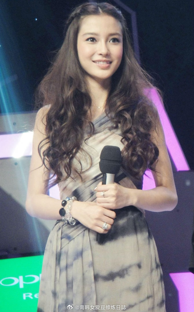 早年angelababy上快本