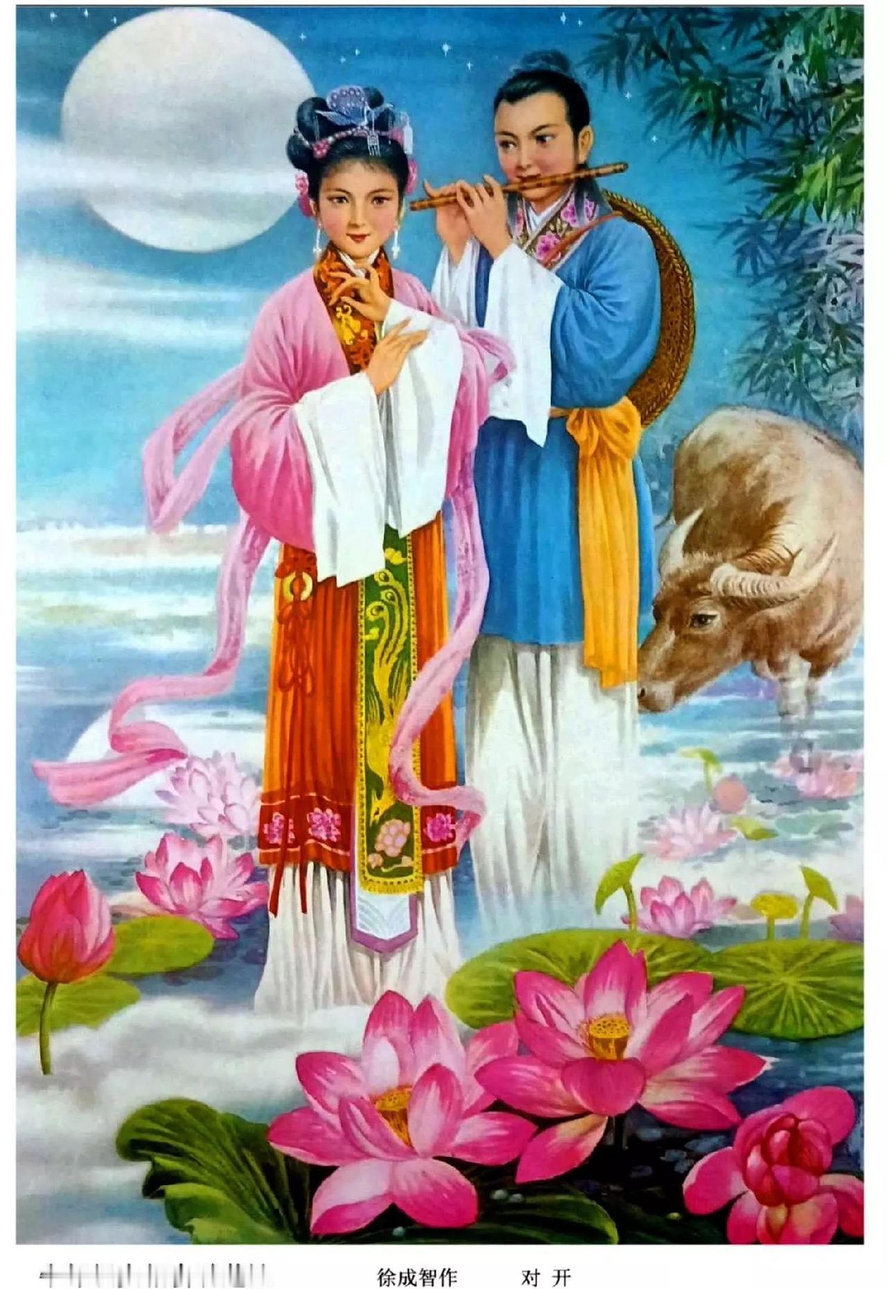 古装戏曲年画欣赏8