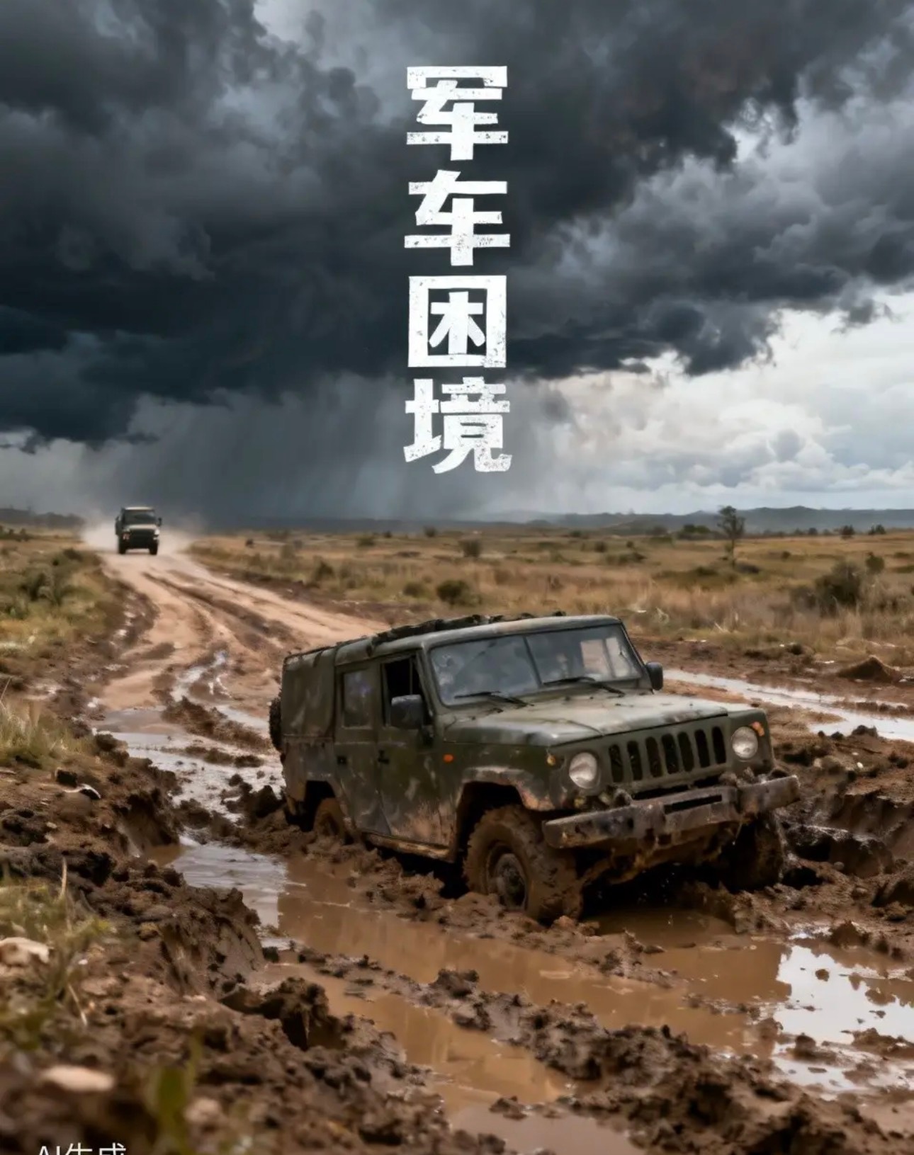 军车困境！战场上军车跑不动了是啥概念？据传克里米亚那边大俄的军车不用打都跑不动了