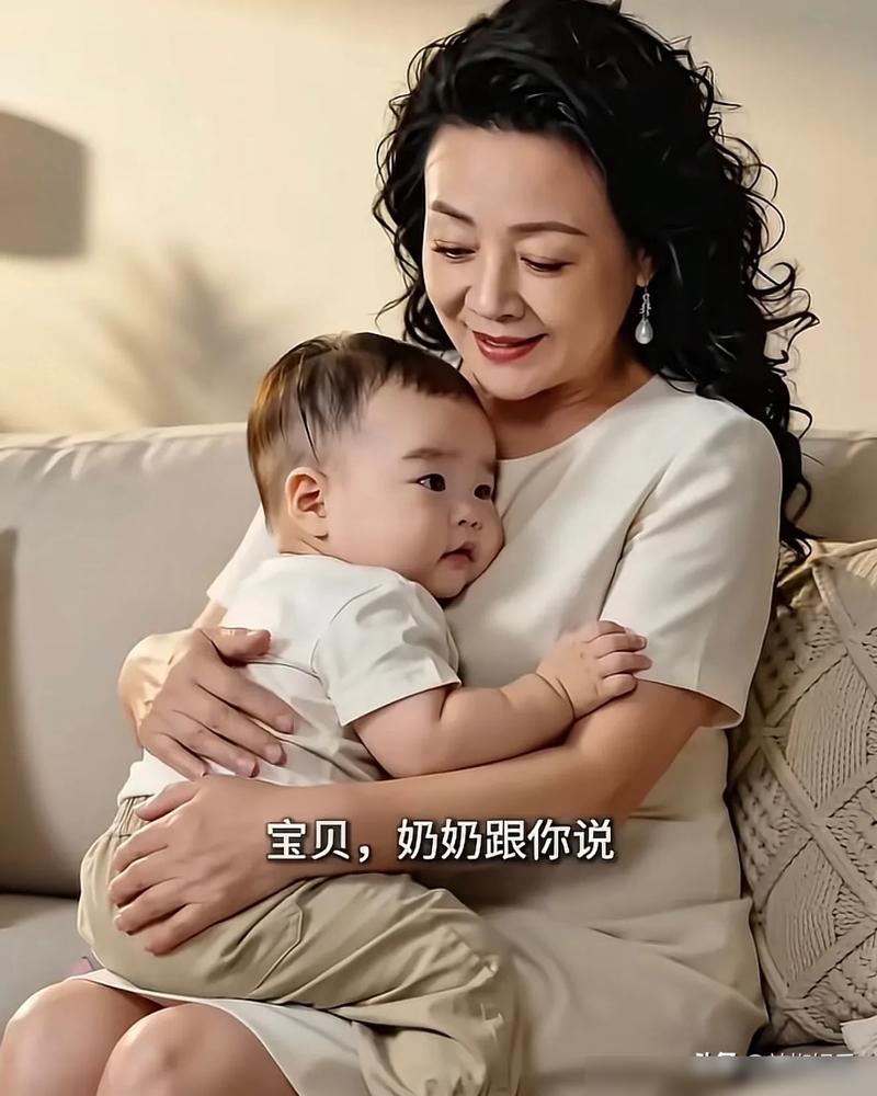 张兰抱娃那张图，假的。全网都在传，全是AI喂出来的。连小汪宝自己都没见过。汪小菲和马筱梅直播时亲口说