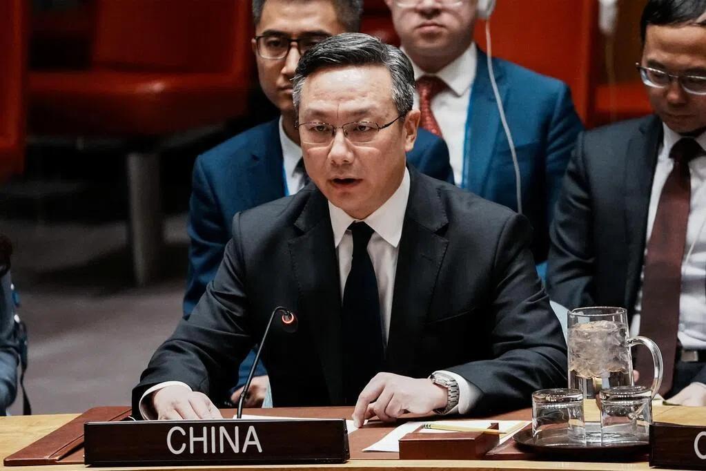 中国无法动用一票否决权，安理会投票结果11比2，中方表态对结果很失望，释放信号不