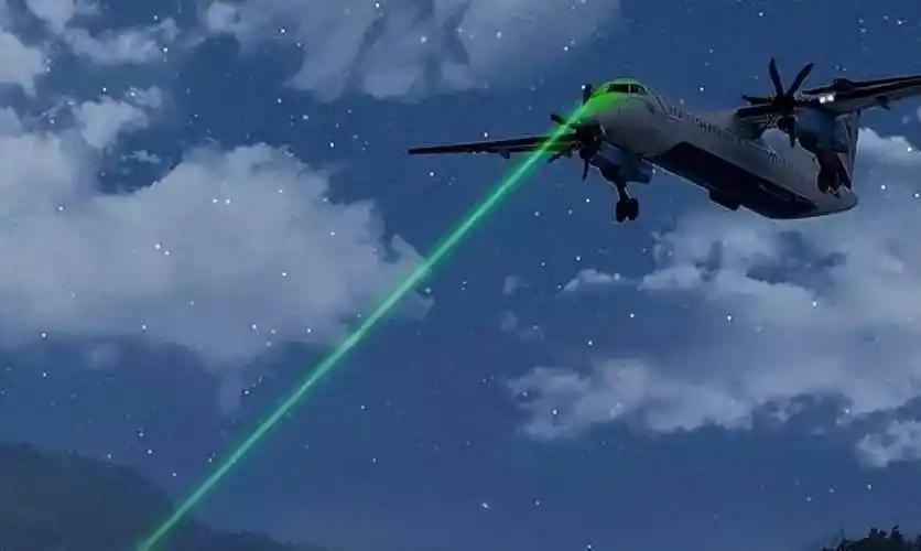 突发，日本自卫队的一架运输直升机又被激光瞄准照射10分钟。这是继日本的F-15被