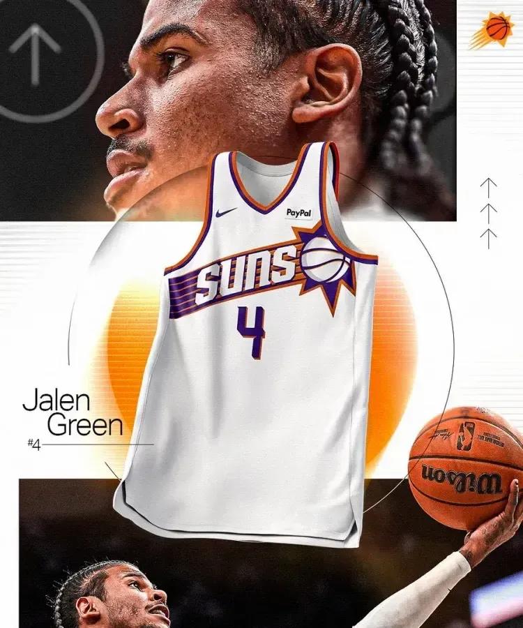 杰伦格林,在火箭西部第二季后赛首轮被勇士淘汰后,被打包送去了杜兰特的太阳队,谁能