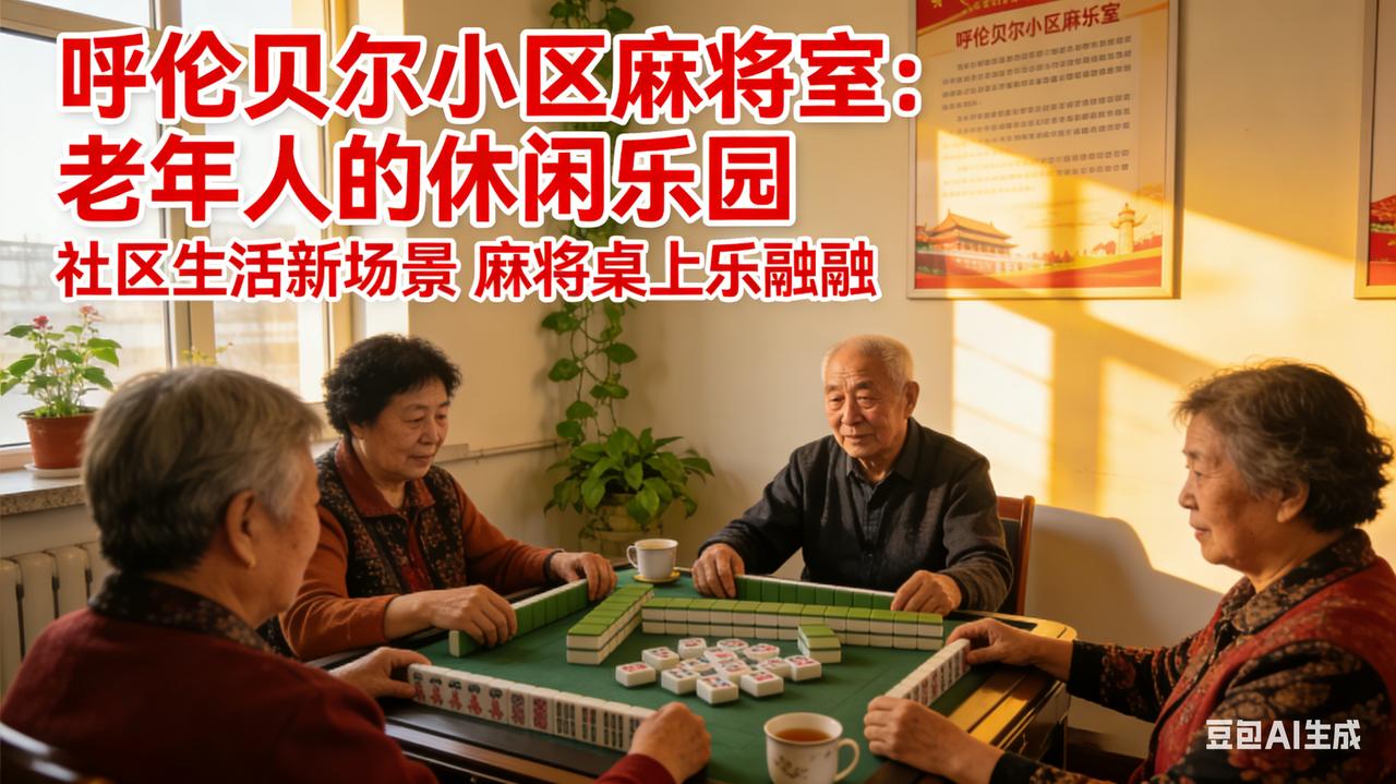 呼伦贝尔小区麻将室，老人玩20、30、50，输赢上千算不算赌博？咱呼伦贝尔