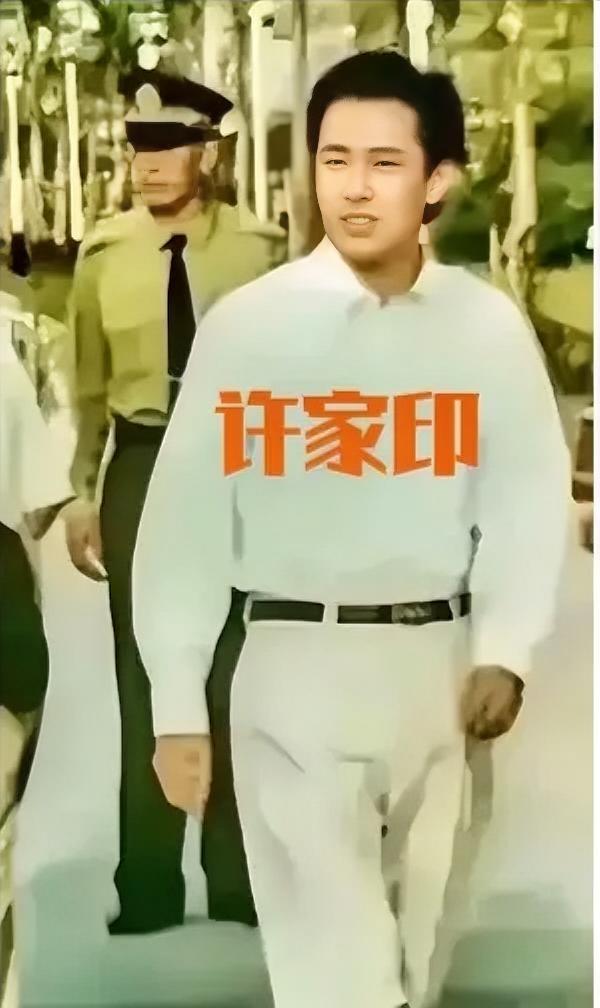 年轻时的许家印，外形出众，情商过人，做事肯吃苦，算得上时代浪潮里能力突出的人物。