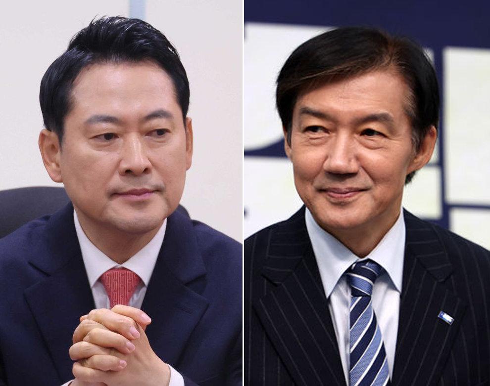 韩国媒体消息，国民力量党代表张东赫与祖国革新党紧急对策委员长曹国达成共识，同意在