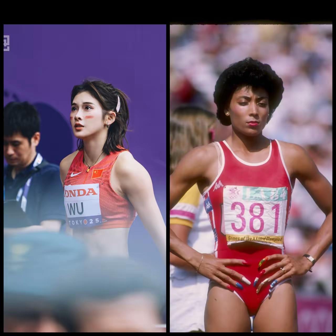 吴艳妮带妆赛场的“小心机”，原来是妈妈偷师了“花蝴蝶”！她妈熊艳当年也是田