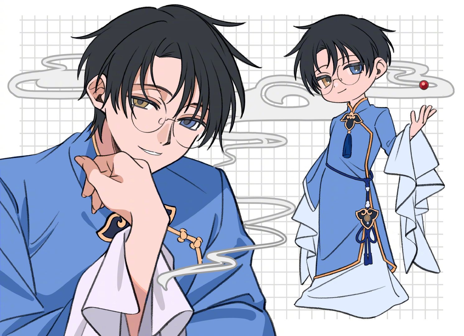 《四月一日灵异事件簿》绘：かに