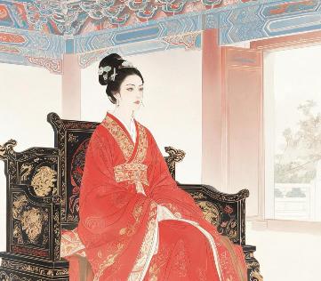1425年，朱高炽临终前对张皇后说：“选五个妃嫔殉葬，陪朕走。”张皇后点头道：“