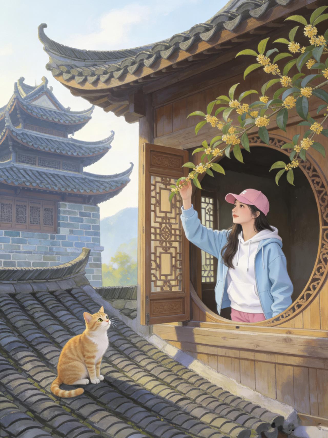 村里李嫂说：“去年一年，我养鸡不挣钱、养鸭不挣钱、连养猪也不挣钱。可说出来好笑，