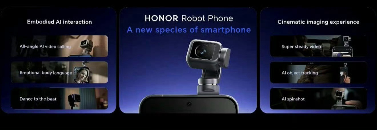 我对荣耀MagicV6购买欲感觉一般，毕竟各家都在做，但这个Robot