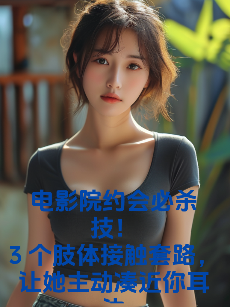 电影院约会必杀技！3个肢体接触套路，让她主动凑近你耳边