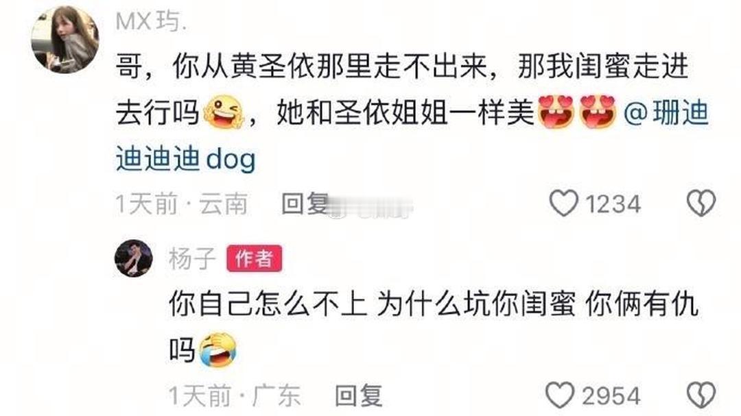 不开心就去杨子评论区