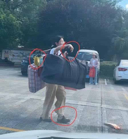 我问老公，为什么桂林高三女孩挑个行李可以感动全网呢?我老公直接白了我一眼，然