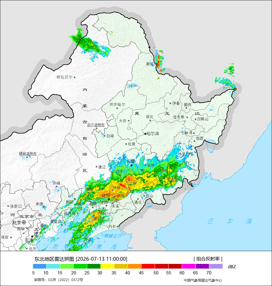 巴威明天入海沈阳暴雨台风巴威浅度分析-5（北）：北国的骤雨台风巴威在登陆浙江