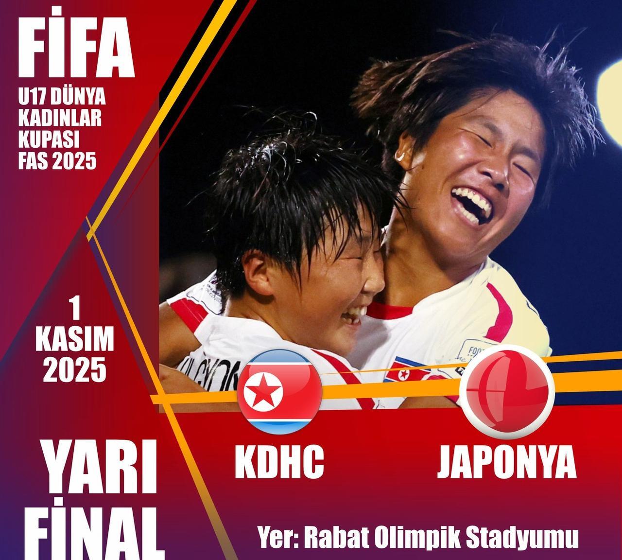 随着朝鲜女足和日本女足这两支亚洲女足的顶级强队晋级八强，他们也将在八强迎来火星撞