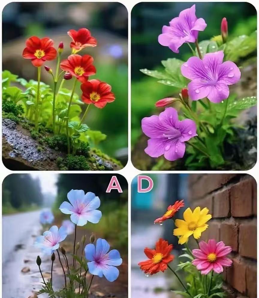 測測你·明年财运是怎样的？下图中的野花，你喜欢哪一束！答案在评论区！#记录