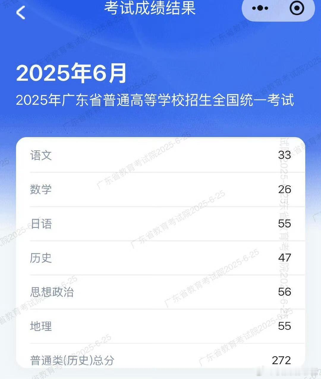 高考只考了这么点分真的不是开玩笑的吗？​​​​