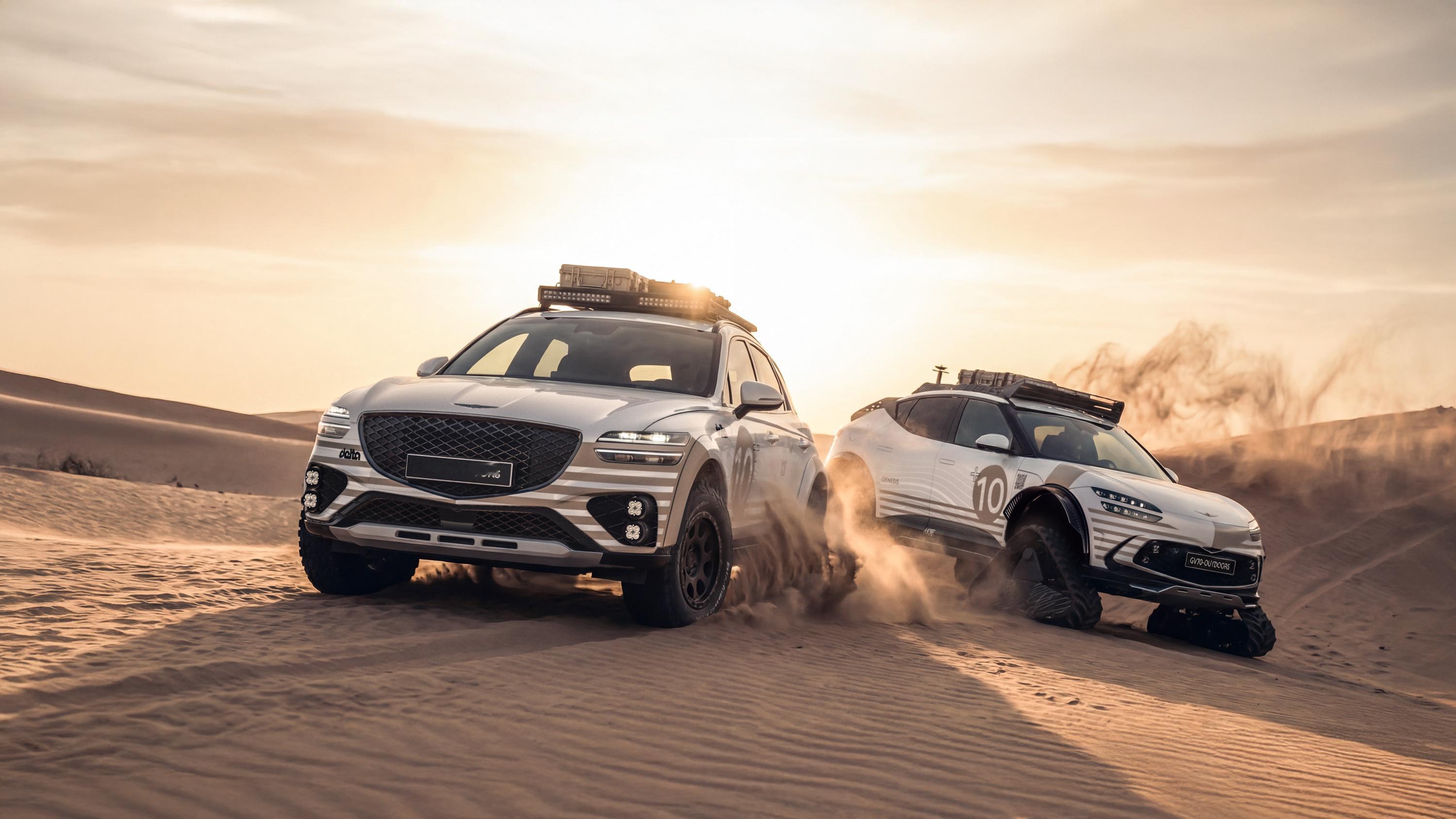 捷尼赛思XSkorpio概念车首发，展示品牌新概念车战略~捷尼赛思在阿联酋全球