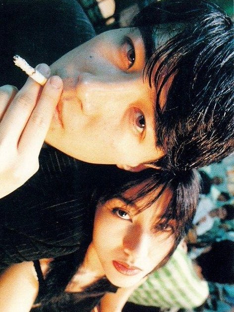1995年，《堕落天使》中的黎明与李嘉欣。​